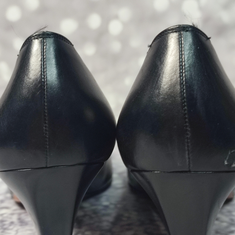 Salvatore Ferragamo pumps Black Leather - Picture 8 of 11